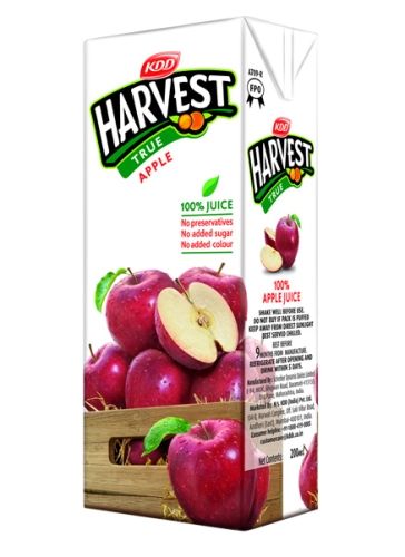 KDD Harvest True Apple Juice