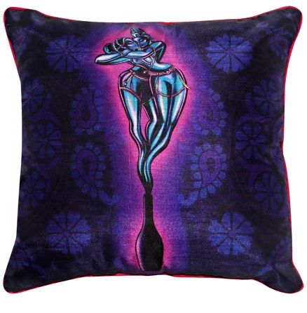 Home Blendz Digital Printed Love Cushion Cover without Fillers - Khajuraho 1