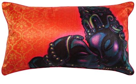 Home Blendz Digital Printed Love Cushion Cover without Fillers - Khajuraho 5