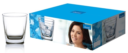 Ocean Plaza Water Glasses