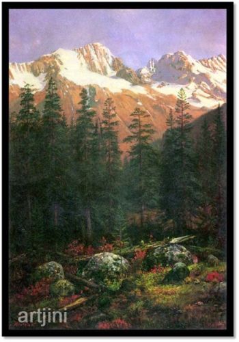 Canadian Rockies by Bierstadt