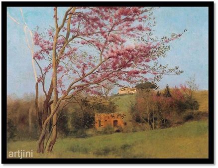 Godward - Blossoming Red Almond