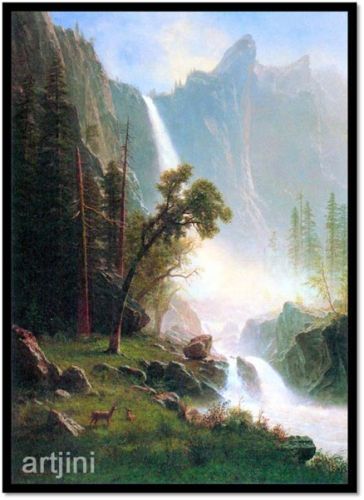 Vosemite Falls By Bierstadt