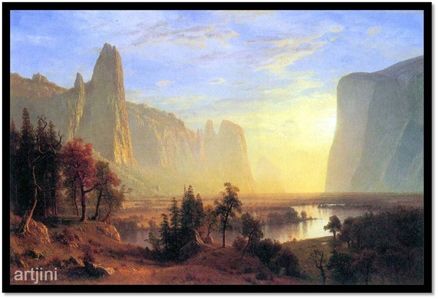 Yosemite Valley By Bierstadt