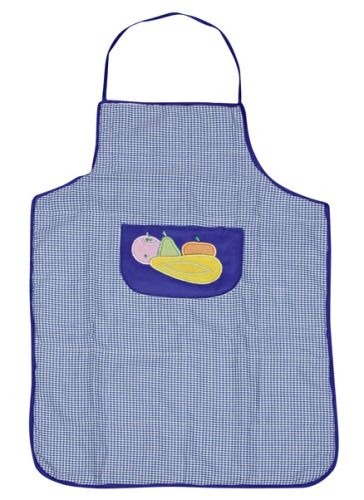 Krish Enterprises - Blue Fruits Print Apron