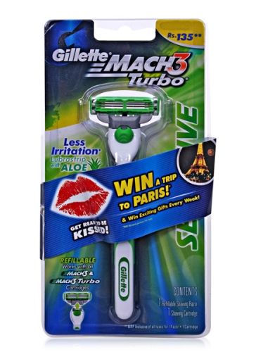 Gillette - Mach3 Turbo Sensitive Razor