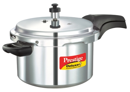 Prestige Deluxe Plus Aluminium Pressure Cooker