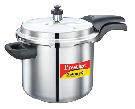 Prestige Deluxe Plus Stainless Steel Pressure Cooker