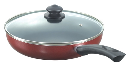 Prestige Omega Deluxe Non Stick Cookware - Fry Pan with Lid