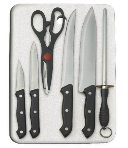 Prestige Truedge Kitchen Knives - Knife Board Set