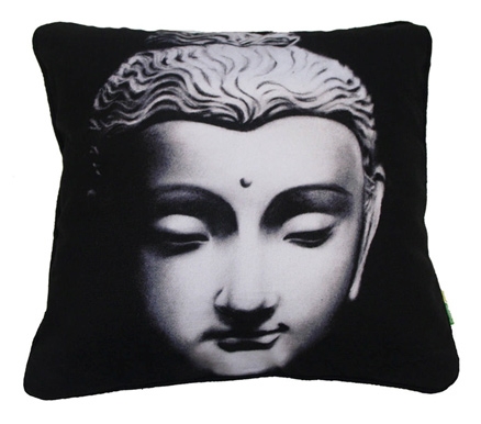 Eco Corner - Buddha B and W Cushion Cover