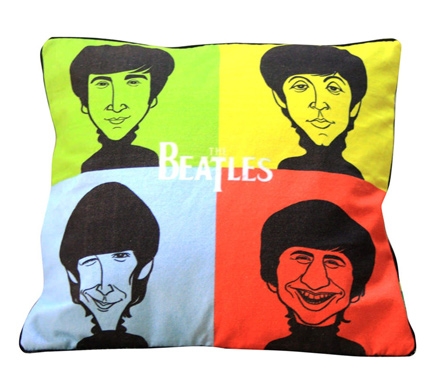 Eco Corner - Beatles Tribute Cushion Cover