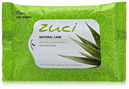 Zuci - Natural Care Sunscreen Wipes