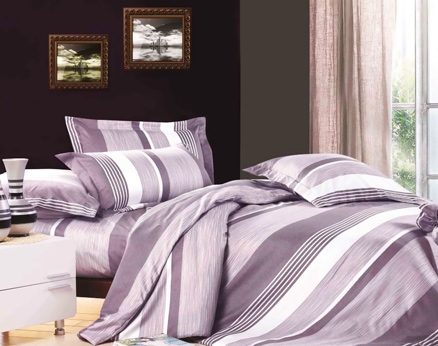 Skipper Lavender Regular Bed Sheets - Olive Story BS00391 - 1006