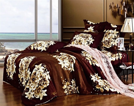 Skipper Brown Queen Bed Sheets - Page 3 Story BS00373-1007