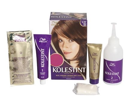 Wella Kolestint Color Creme - 5/37 Medium Golden Brown