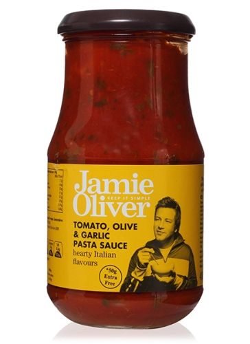Jamie Oliver -Tomato Olive and Garlic Pasta Sauce
