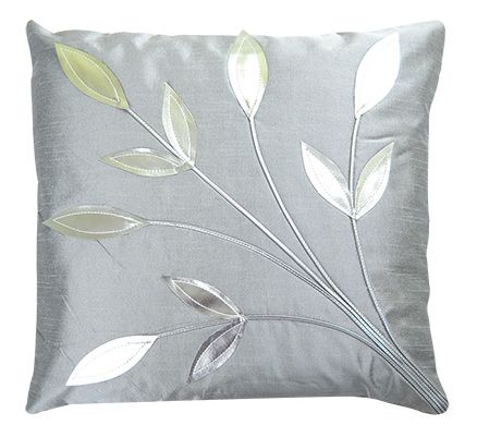 meSleep Quilted Cushion Cover - Grey