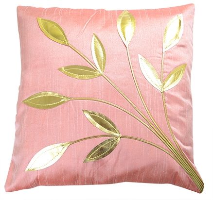 meSleep Quilted Cushion Cover - Pink