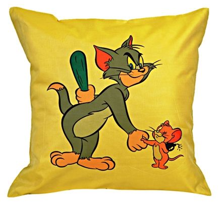 meSleep Cushion Cover - Tom and Jerry Cartoon