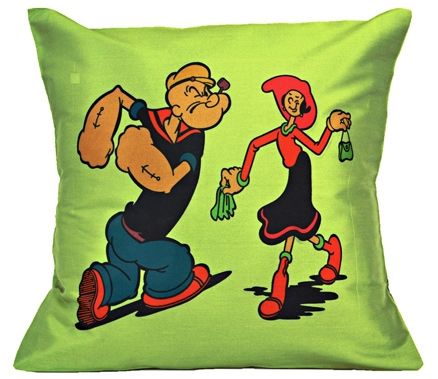 meSleep Cushion Cover - Popeye and Girl