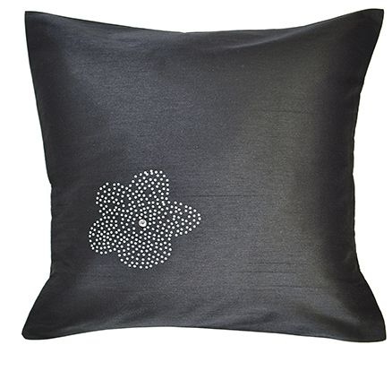 meSleep Cushion Cover - Black Crystal