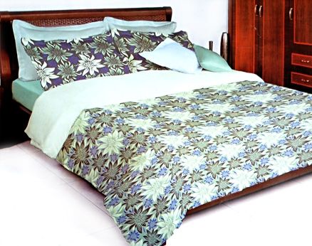 Bombay Dyeing Celsia Double Bed Sheet with 2 Pillow Covers