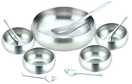 Silver Queen - Pudding Set