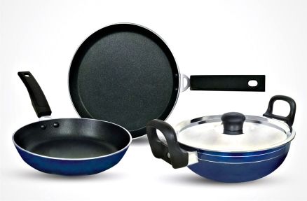 Silver Queen - 3 Piece Non-Stick Set