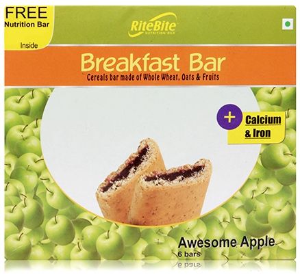 RiteBite Awesome Apple Breakfast Bar 6 bars
