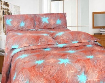 Krish Enterprises - Coral Bed Sheet 3018