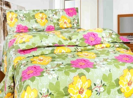 Krish Enterprises - Spoonbill Bed Sheet 5005