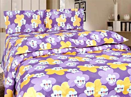 Krish Enterprises - Spoonbill Bed Sheet 5010