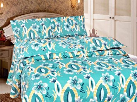 Krish Enterprises - Spoonbill Bed Sheet 5012