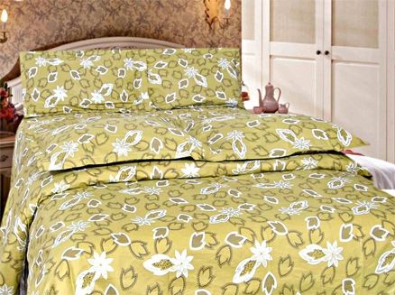 Krish Enterprises - Spoonbill Bed Sheet 5014