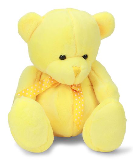 Starwalk Plush Teddy Bear Soft Toy Yellow - 25 Cm