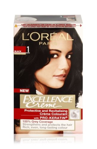 L''Oreal Paris Excellence Cream - 1 Black