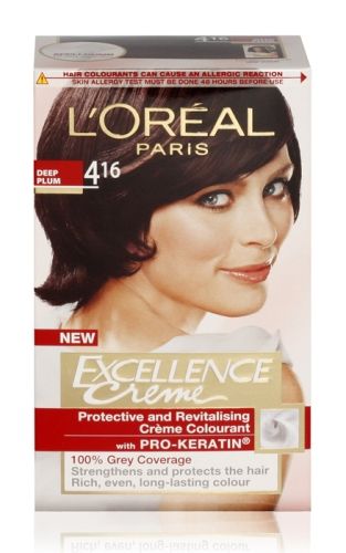 L''Oreal Paris Excellence Cream - 416 Deep Plum