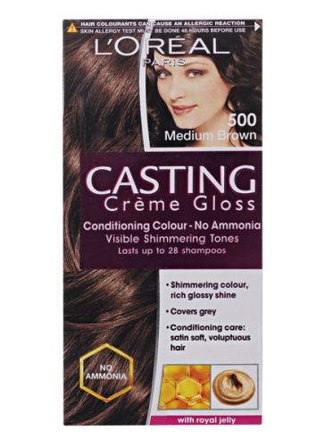 L''Oreal Paris Casting Cream Gloss - 500 Medium Brown