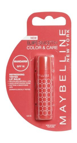 Maybelline Lip Smooth Color & Care Lip Balm - Mandarin