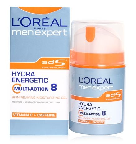 L''Oreal Men Expert Hydra Energetic Multi - Action 8 Skin Reviving Moisturizing Gel