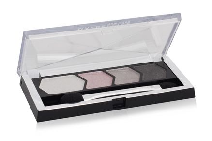 Maybelline Diamond Glow Eyeshadow Quads - Gray Pink