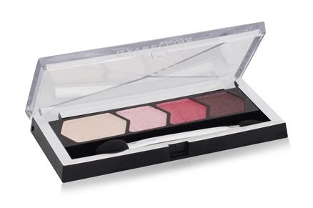 Maybelline Diamond Glow Eyeshadow Quads - Wine Pink