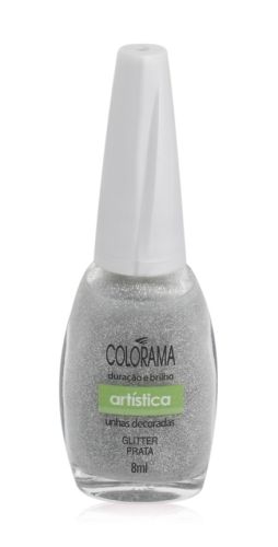 Maybelline Colorama Renovation Nail Color - Glitter Prata