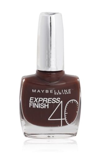 Maybelline Express Finish Quick Dry Nail Color - Maroon Glace Chocolate Frost