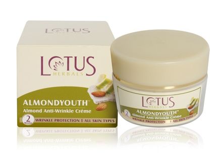 Lotus Herbals Almondyouth Anti-Wrinkle Crme