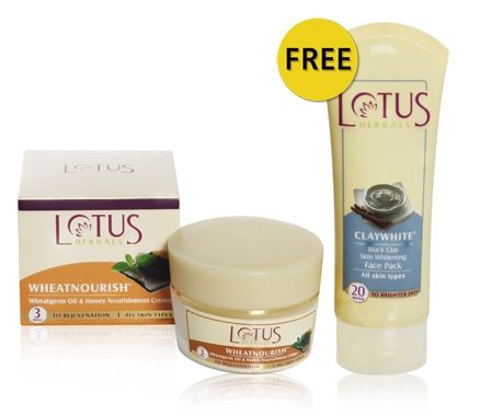 Lotus Herbals WHEATNOURISH Wheat Germ Oil Facial Massage Crme