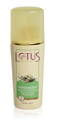 Lotus Herbals Alphamoist Alpha Hydroxy Skin Renewal Oil Free Moisturiser