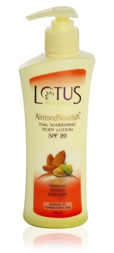 Lotus Herbals Almond Nourish Daily Nourishing Body Lotion SPF 20