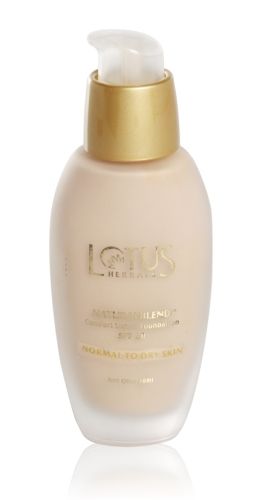 Lotus Herbals Natural Blend Comfort Liquid Foundation - 330 Soft Cameo